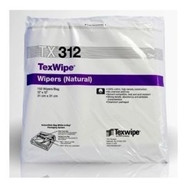 TexWipe® TX312 Dry Cotton Cleanroom Wipers, Non-Sterile