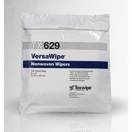 VersaWipe® TX629 Dry Nonwoven Cleanroom Wipers, Non-Sterile