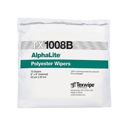 AlphaLite® TX1008B Dry Cleanroom Wipers, Non-Sterile