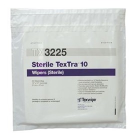Picture of TexTra™ 10 TX3225 Dry Cleanroom Wipers, Sterile