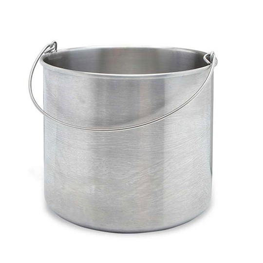 Texwipe TX7066 BetaMop Stainless Steel 10 gallon Bucket with Casters  (BUCKET ONLY)