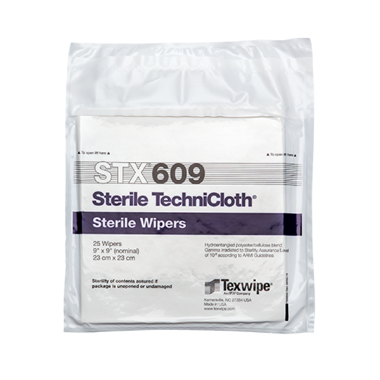 Sterile TechniCloth® STX609 Nonwoven Dry Cleanroom Wipers