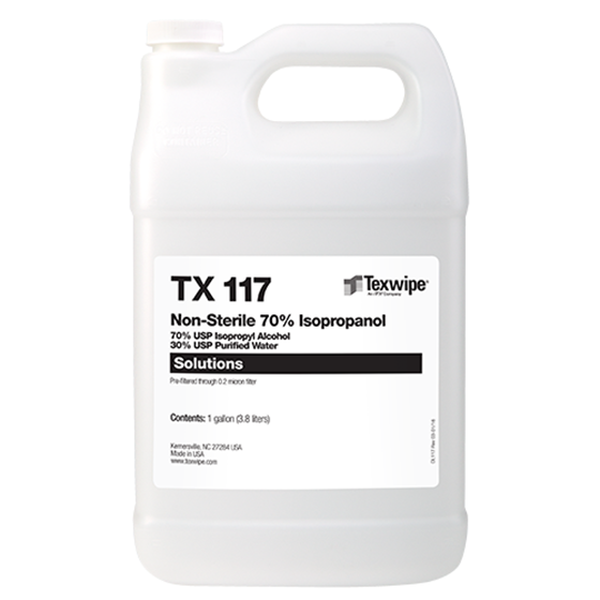 Non-Sterile 70% Isopropyl Alcohol TX117