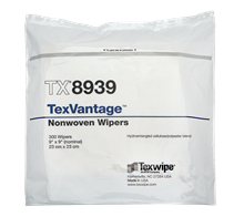 TexVantage™ TX8939 Dry Nonwoven Cleanroom Wipers, Non-Sterile