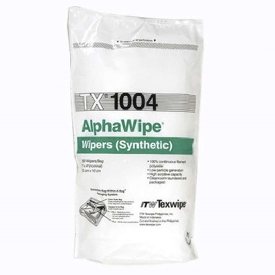 AlphaWipe® TX1004 Dry Cleanroom Wipers, Non-Sterile