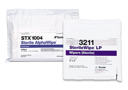 Dry AlphaWipe Cleanroom Wipers - Sterile | Texwipe