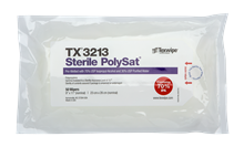 PolySat® TX3213 Pre-wetted Cleanroom Wipers, Sterile