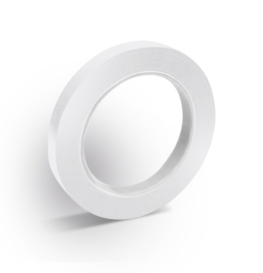 LDPE / Rubber White Cleanroom Adhesive Tape 1/2" Width