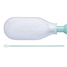 Picture of Alpha® Polyester Knit STX761 Cleanroom Swab with Long Handle, Sterile