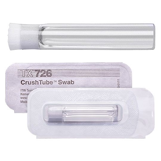 Picture of TX726 CrushTube™  Pre-Wetted Cleanroom Swab, Non-Sterile