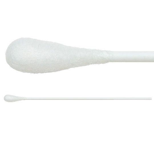 STX705P Spun Cotton Cleanroom Swab with Polystyrene Handle