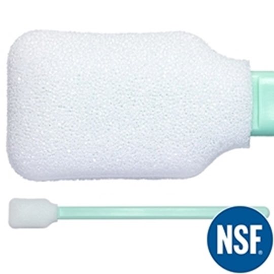 CleanFoam® TX707A Large Rectangular Head Cleanroom Swab, Non-Sterile