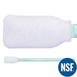 CleanFoam® TX712A Rectangular Head Cleanroom Swab, Non-Sterile