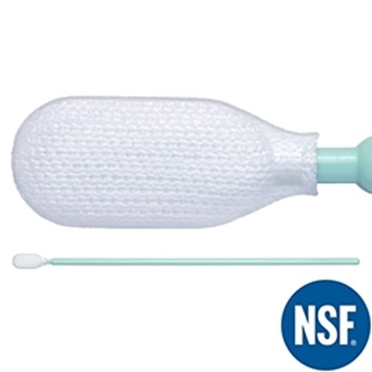 Alpha® Polyester Knit TX761 Cleanroom Swab with Long Handle, Non-Sterile