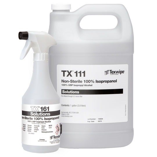 100% ISOPROPYL ALCOHOL (IPA), NON-STERILE