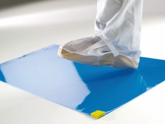 18 x 46 CleanStep™ Adhesive Mat, Blue AMA184681B