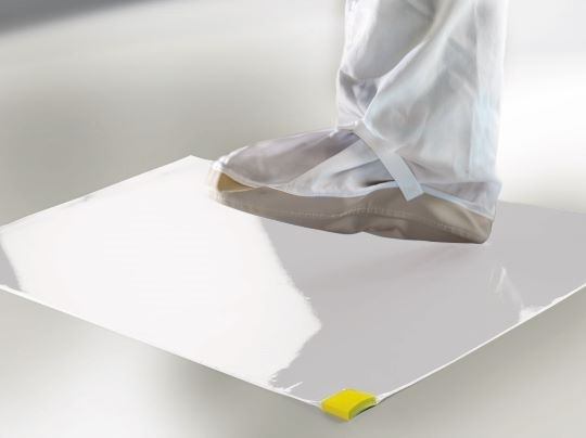 Cleanline Sticky Mats, Peel-Off Sheets, Numbered Corners, 36 x 45