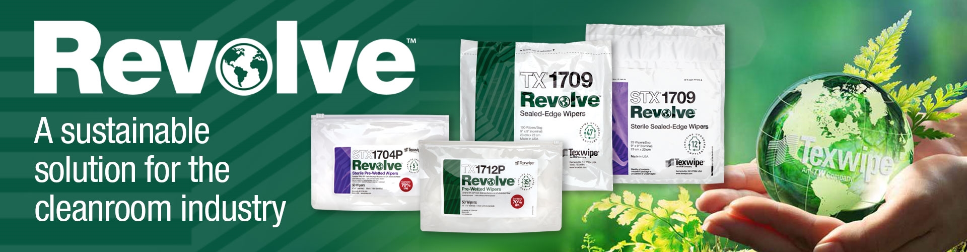 Revolve Sustainable Cleanroom Products