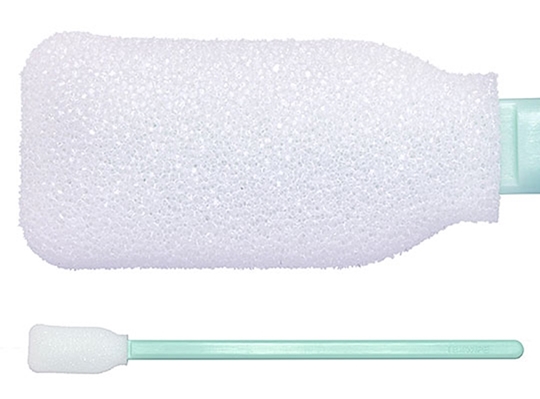 CleanFoam® TX712A Rectangular Head Cleanroom Swab, Non-Sterile