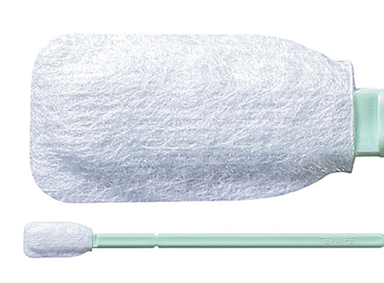Picture of Absorbond® Polyester Non-Woven TX716 Large Cleaning Validation Swab with Notched Handle, Non-Sterile