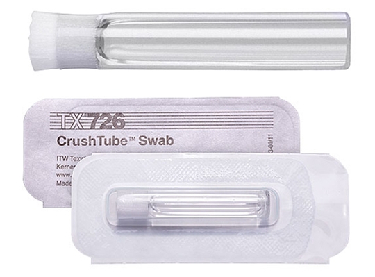 Picture of TX726 CrushTube™  Pre-Wetted Cleanroom Swab, Non-Sterile
