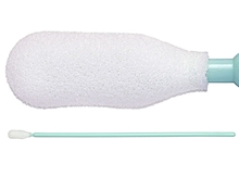 CleanFoam® TX740B Medium Cleanroom Swab with Long Handle, Non-Sterile