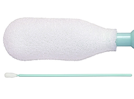 CleanFoam® TX740B Medium Cleanroom Swab with Long Handle, Non-Sterile