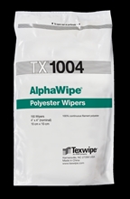 AlphaWipe® TX1004 Dry Cleanroom Wipers, Non-Sterile
