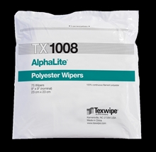 AlphaLite® TX1008 Dry Cleanroom Wipers, Non-Sterile