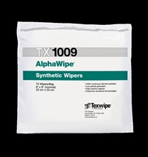 AlphaWipe® TX1009 Dry Cleanroom Wipers, Non-Sterile