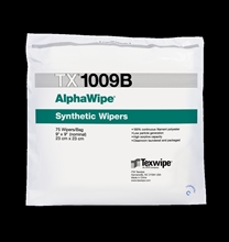 AlphaWipe® TX1009B Dry Cleanroom Wipers, Non-Sterile