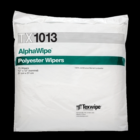 AlphaWipe® TX1013 Dry Cleanroom Wipers, Non-Sterile