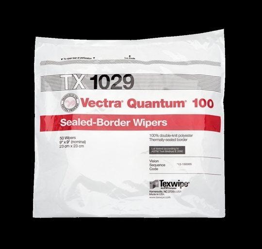 Picture of Vectra® Quantum® 100 TX1029 Dry Cleanroom Wipers, Non-Sterile
