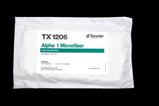 Picture of Alpha® 1 Microfiber TX1206 Dry Cleanroom  Wipers, Non-Sterile