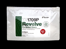 REVOLVE™ TX1709P Pre-Wetted, Cleanroom Wipers, Non-Sterile 