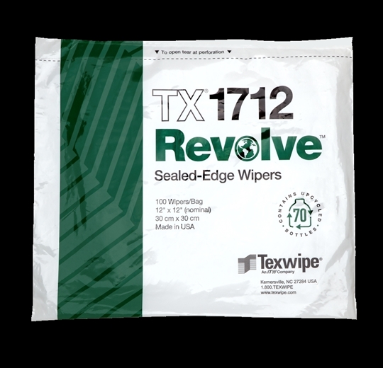 REVOLVE™ TX1712 Dry, Cleanroom Wipers, Non-Sterile
