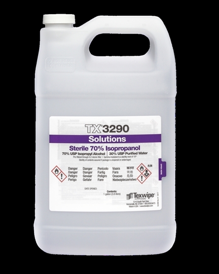 Sterile 70% Isopropyl Alcohol TX3290