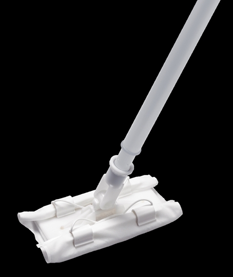 11" ClipperMop With Telescoping Handle and 11" x 4" (28cm x 10cm) Heady Assembly